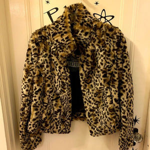 JouJou Faux Fur Short Jacket